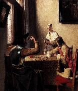 Soldiers Playing Cards Pieter de Hooch